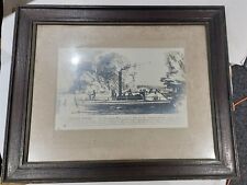 Antique framed print. for sale  GLASGOW