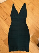 Emerald green bodycon for sale  LONDON