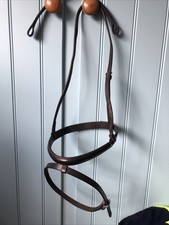 Brown leather caveson for sale  HALIFAX