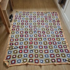 Crochet blanket handmade for sale  PONTYPOOL
