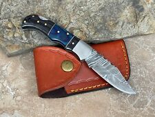 Handmade damascus folding for sale  Brooklyn