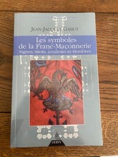 Livre franc maconnerie d'occasion  Saint-Ours