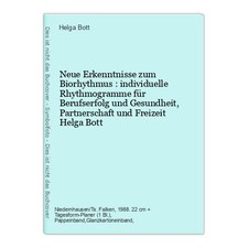 Erkenntnisse zum biorhythmus gebraucht kaufen  Vohenstrauß