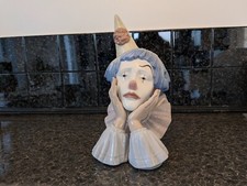 Lladro porcelain clown for sale  IBSTOCK