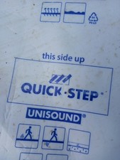 Quickstep unisound underlay for sale  SWANSEA