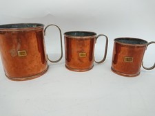 copper measuring jugs for sale  RUGBY
