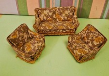 Suite Casa Muñecas Floral Lundby Vintage - Sofá y Sillones segunda mano  Embacar hacia Mexico