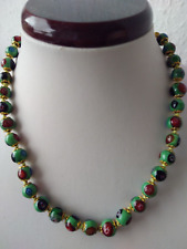 Murano glasperlen perlenkette gebraucht kaufen  Theres