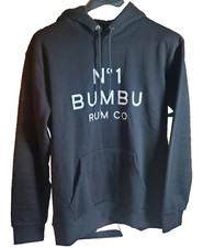 Moletom com capuz preto Bumbu Rum XL tamanho grande unissex algodão novo sem etiquetas comprar usado  Enviando para Brazil