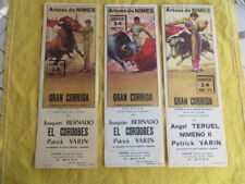 Petites affiches corrida d'occasion  Saint-Laurent-de-la-Cabrerisse
