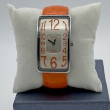 Relógio feminino STRADA laranja movimento japonês pulseira de couro bracelete comprar usado  Enviando para Brazil