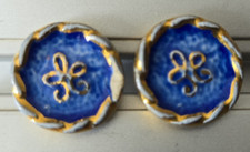 Bouton ancien céramique d'occasion  Saint-Laurent-Nouan