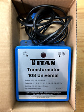 Titan tranbsformator 108 gebraucht kaufen  Altdorf