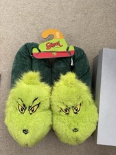 Unisex grinch slippers for sale  WITNEY