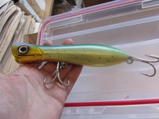 Usado, EXCELENTE ISCA DE PESCA YO-ZURI SASHIMI BULL POPPER FLOAT 8" DORADO MAR comprar usado Usado, EXCELENTE ISCA DE PESCA YO-ZURI SASHIMI BULL POPPER FLOAT 8" DORADO MAR comprar usado  Enviando para Brazil