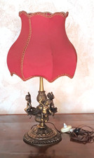 Lampada ottone cherubini usato  Italia