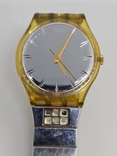 1999 Swatch Feminino Originals Espelho Fechado GK297 Relógio de Quartzo Fabricado na Suíça 34mm comprar usado  Enviando para Brazil