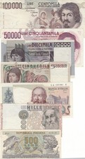 Lotto banconote lire usato  Potenza Picena