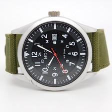 Relógio masculino Infantry Co. pulseira de náilon quartzo analógico nova bateria comprar usado  Enviando para Brazil