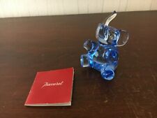 Eléphant bleu cristal d'occasion  Baccarat