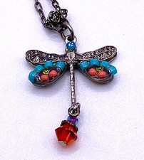 Dragonfly necklace firefly for sale  Ithaca