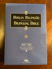 Santa Biblia/Holy Bible, NVI/NIV; Bilingue/Bilingual, Vida/Zondervan, 1999, HC, usado comprar usado  Enviando para Brazil