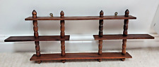 Vintage spindle shelves for sale  BEVERLEY