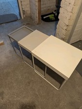 Beistelltisch metall 3er gebraucht kaufen  Düsseldorf