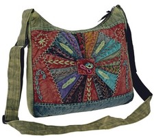 Schultertasche patchwork hippi gebraucht kaufen  Eberswalde-Umland