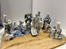 Large manger nativity for sale  Newton