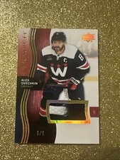 ALEX OVECHKIN #’d 5/5 2023-24 Premier Jogo de Hóquei Usado Laços Patch DOCE PATCH!, usado comprar usado  Enviando para Brazil