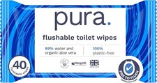 Pura flushable moist for sale  STRATHAVEN