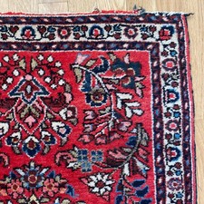 Vintage rug red for sale  Norfolk