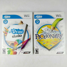 Jogos uDRAW STUDIO & PICTIONARY para Nintendo Wii (sem tablet uDraw Game) comprar usado  Enviando para Brazil