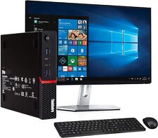 Computador desktop Lenovo PC i5 32GB RAM 2TB SSD 24" LCD Windows 11 ou 10 WIFI comprar usado  Enviando para Brazil