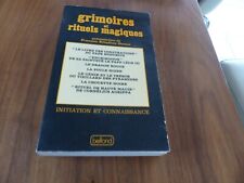 Magie grimoires rituels d'occasion  Perrignier