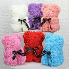 25cm rose bear for sale  DUNSTABLE