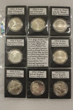 Usado, CONJUNTO DE 8 MOEDAS OLÍMPICAS COMEMORATIVAS MODERNAS 1992-1993 comprar usado  Enviando para Brazil