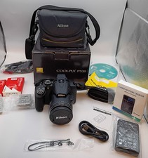 Câmera Digital Nikon Coolpix P520 Preta 18.1 MP 3.2" Tela 42x Zoom Óptico. GC comprar usado  Enviando para Brazil