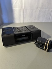 Rádio alto-falante iHome iH9 preto relógio despertador duplo dock testado funcionando comprar usado Rádio alto-falante iHome iH9 preto relógio despertador duplo dock testado funcionando comprar usado  Enviando para Brazil
