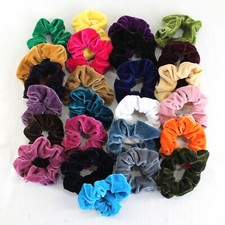 Velvet hair scrunchies for sale  Parkersburg