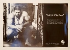 Raro Animal Pak Cartaz Publicitário Fisiculturista Andrew Giordonelli em foto por Brian Moss comprar usado  Enviando para Brazil