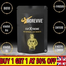 Suplemento termogênico queimador de gordura Biorevive Cutxtreme 780mg cápsulas veganas, usado comprar usado  Enviando para Brazil