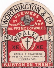 British beer label. for sale  BROCKENHURST