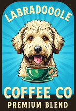 Labradoodle coffee metal for sale  DUNSTABLE