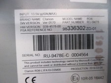 Autoradio smeg recepteur d'occasion  Vernaison