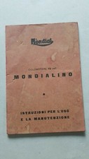 Mondialino 1959 manuale usato  Vimodrone