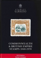 Usado, Selos 2025 Stanley Gibbons Commonwealsh e Império Britânico 1840 - 1970 (PDF) #1 comprar usado  Enviando para Brazil