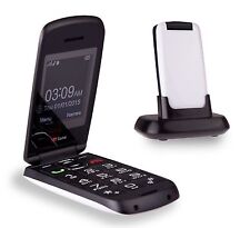 TTfone Star Big Button Simples Fácil Flip Sim Grátis Celular Sênior Branco Barato 14 dias comprar usado  Enviando para Brazil