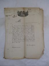 Vieux papier 1828 d'occasion  Prades